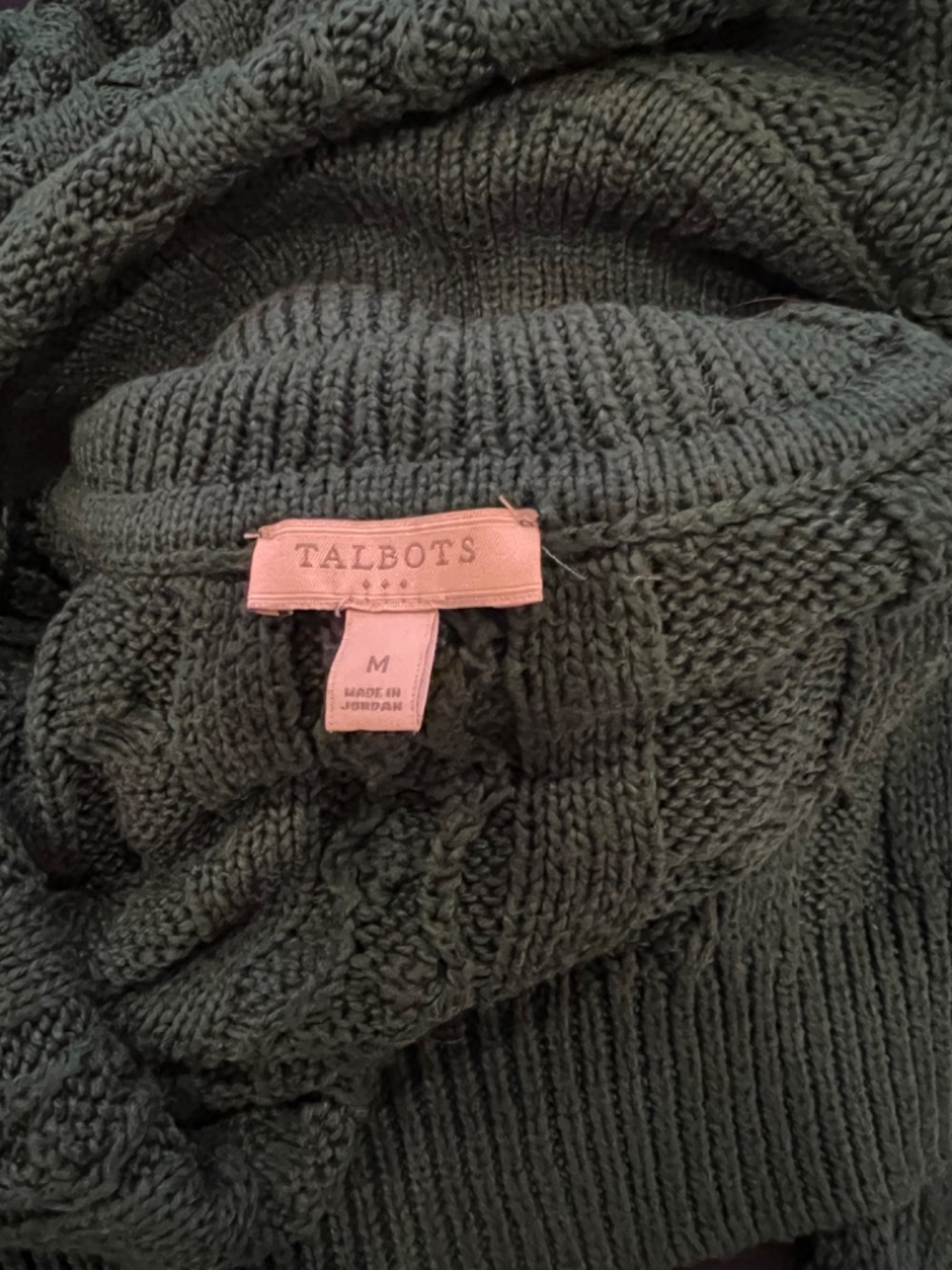 Talbots Cable-Knit Sweater - Picture 6 of 8